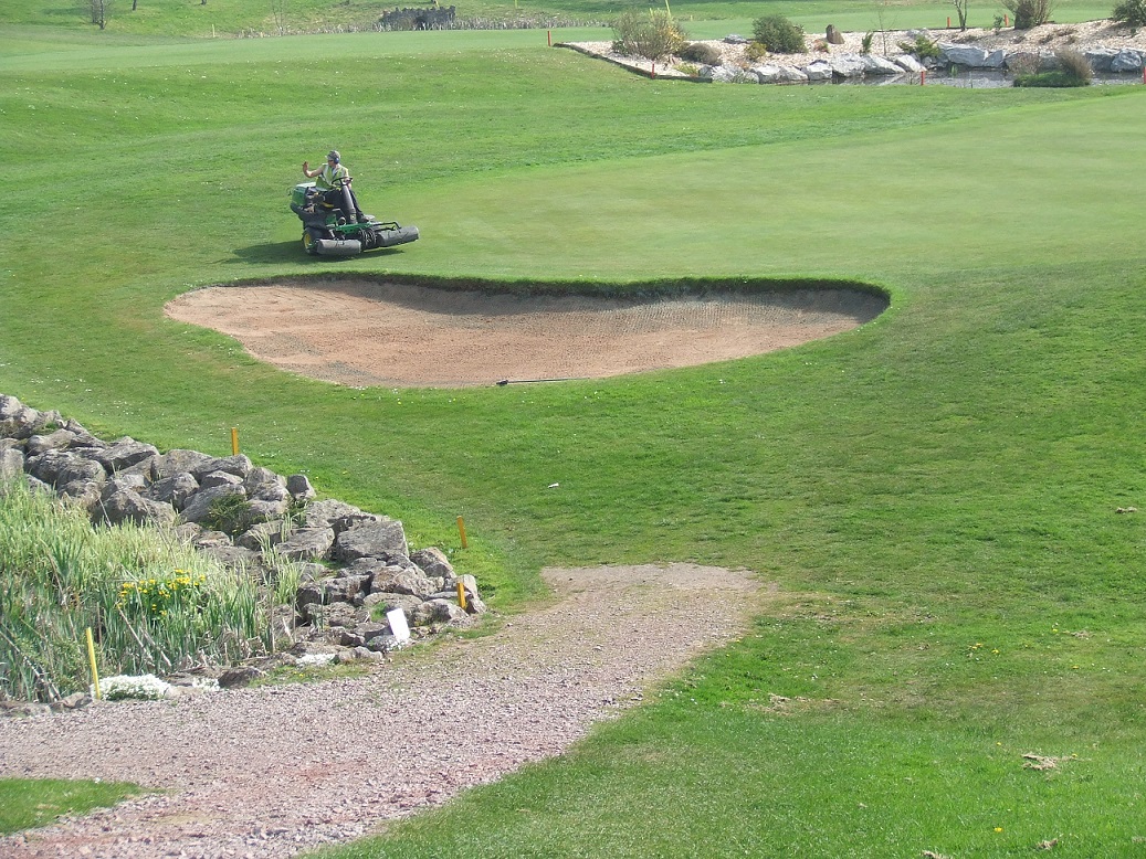 View across Whitehaven Golf Club