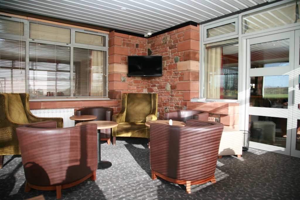 Golfers' lounge at Whitehaven Golf Club