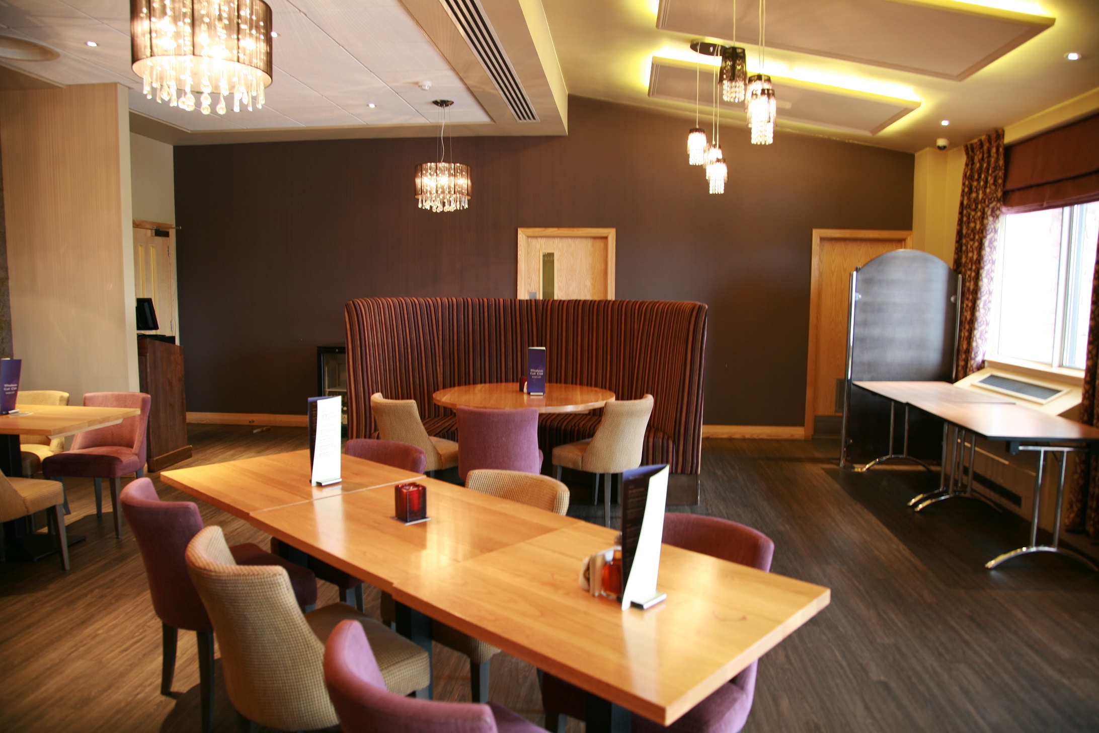 Dining area at Whitehaven Golf Club